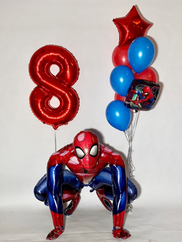 Набор шаров "Человек паук на праздник"