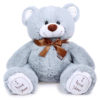 Мягкая игрушка «Медведь Феликс», 90 см, цвет дымчатый