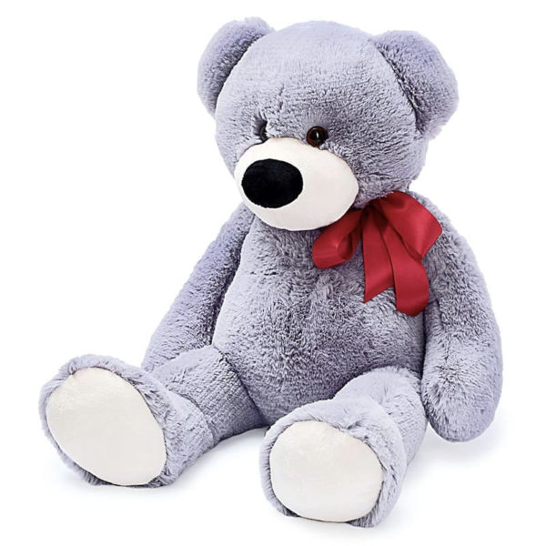 Мягкая игрушка «Медведь Марк» цвет серый, 80 см