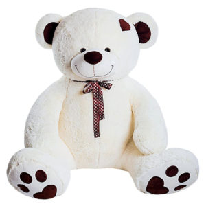 Мягкая игрушка «Медведь Тони» цвет белый, 90 см