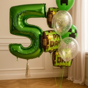 Набор шаров "Майнкрафт" №7