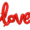 Шар буквы "Love Красный"