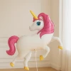 Шар на палочке «Единорог розовый»