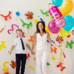 Фонтан шаров "Веселые карандаши" фото 3