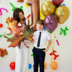 Шары "Осенний лист" фото 2