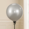 Шар Гигант «Серебристый» 70 см