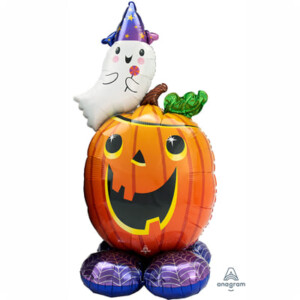 Шар "Тыква и привидение" 145 см