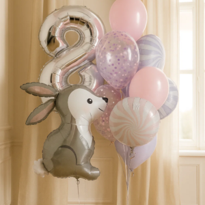 Набор шаров "С зайкой" фото 2