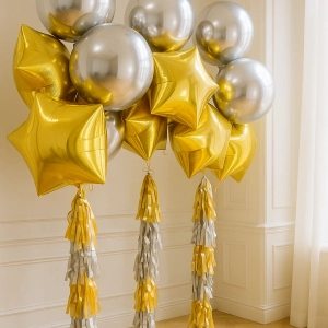 Фонтаны из шаров 3 шт и 5 сфер