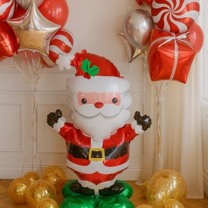 Набор шаров «Дед Мороз с подарками»