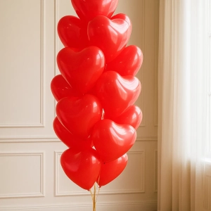 Фонтан 15 сердец «С лучшим днем»