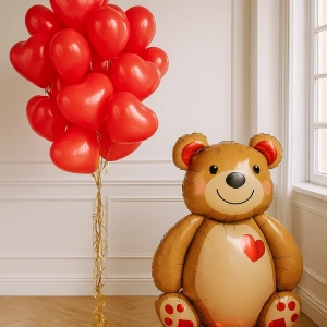 Набор шаров «От мишки с любовью»