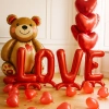 Набор шаров Признание ко Дню влюбленных