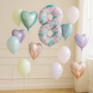 Фотозона из шаров «Нежная»