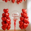 Набор шаров «Безграничная любовь к тебе»