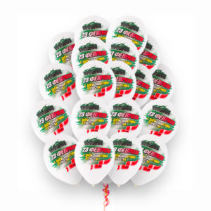 Шары "С 23 февраля" 30 шт