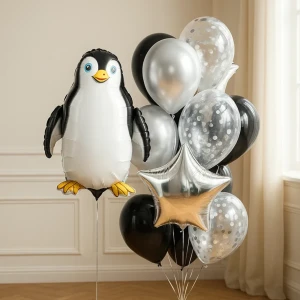 Набор шаров «Милый пингвинчик»