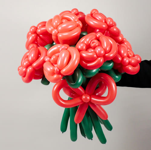 Розы из шаров купить от руб. в интернет-магазине шаров с доставкой по СПб