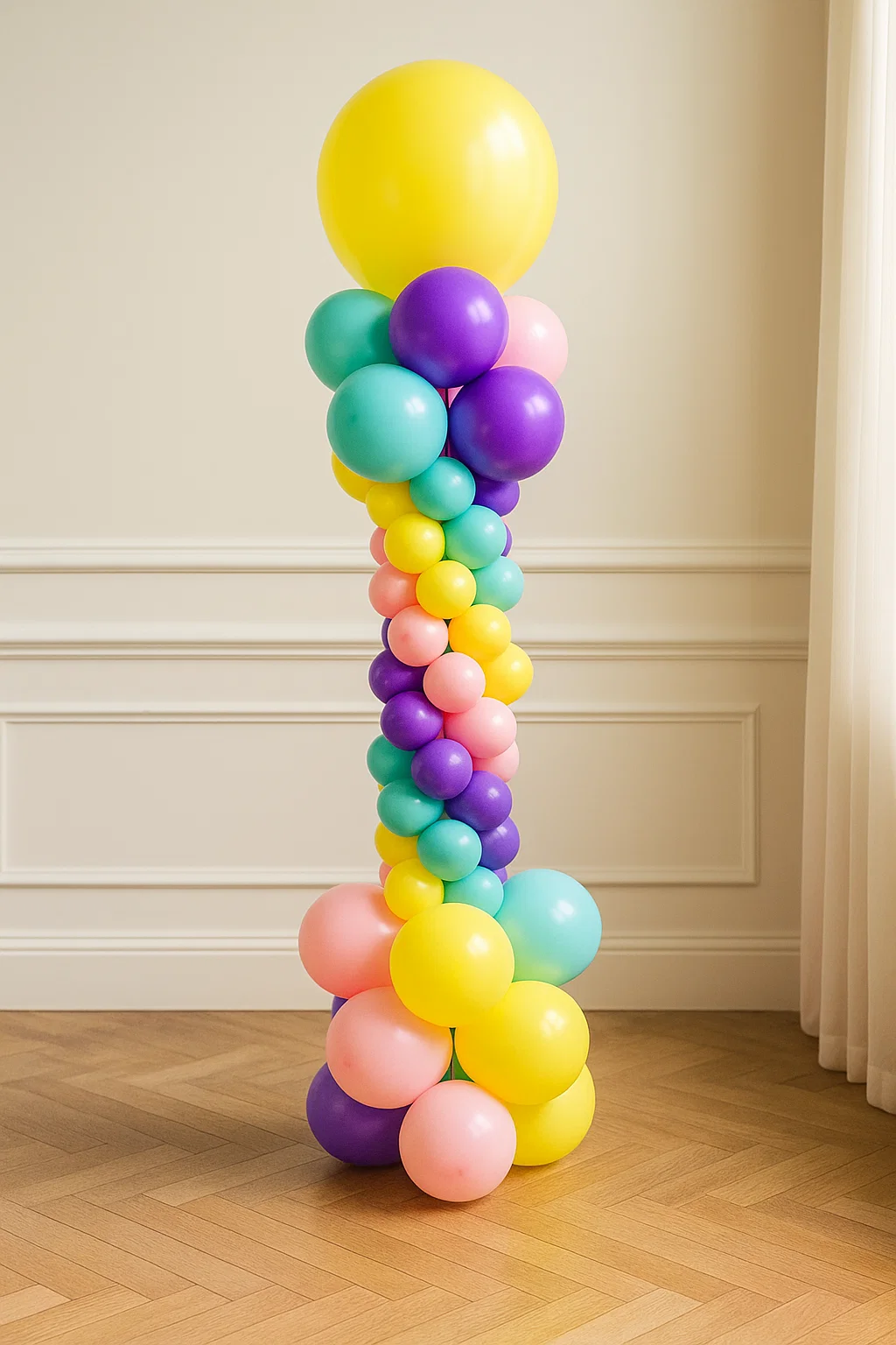 Стойка из шаров «Конфетка» Стойка из шаров «Конфетка»