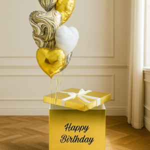 Коробка-сюрприз "Золотая" фото 2