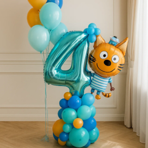 Композиция из шаров Коржик