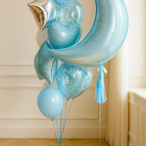 Шары "Месяц с фонтаном"