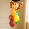 Фонтан из шаров "Сова-ученик"
