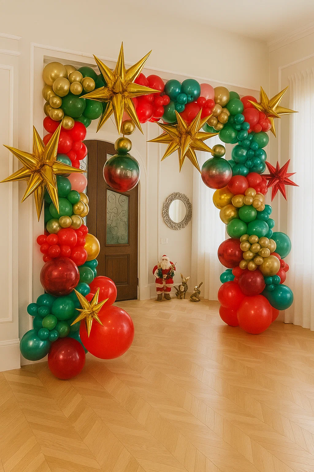 Гирлянда из шариков «Новогодняя» Гирлянда из шариков «Новогодняя»