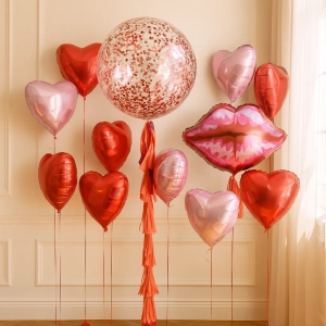 Фотозона из шаров «Любовная»