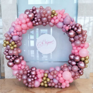 Фотозона из шаров "С любой надписью" фото 1