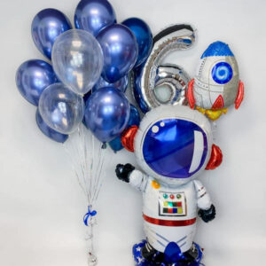 Набор шаров "Лучшему космонавту" фото 1