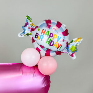 Шары "Барби на тачке"