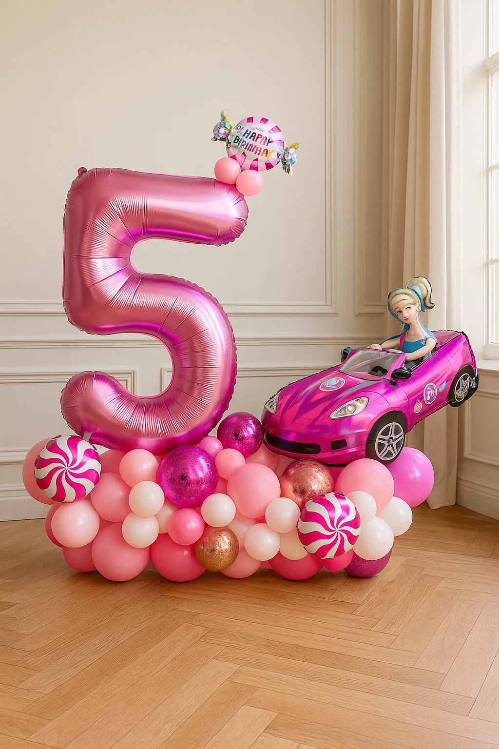 Шары «Барби на тачке» Шары «Барби на тачке»