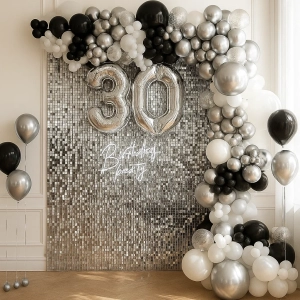 Фотозона С пайетками