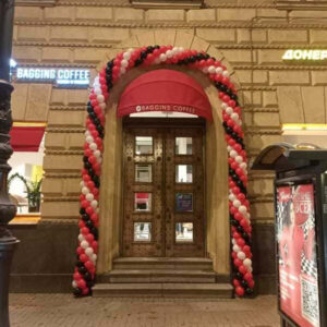 Гирлянда "Бело-красно-черная"