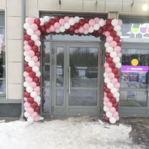 Гирлянда "Бело-розовая"