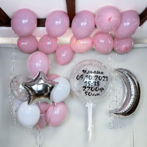 Набор шаров "Розовая прелесть" фото 2