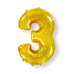 Фольгированная цифра (102 см)