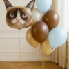 Шары «Grumpy Cat»