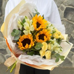 Букет "Летнее солнце" фото 1