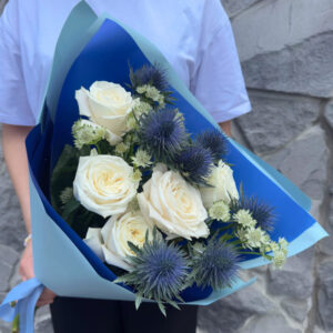 Букет цветов "Самой стильной" фото 1