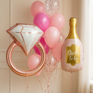 Шары "Girls Power" с гелием