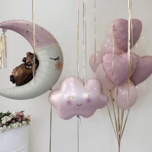 Набор шаров "Мишка на луне" фото 2