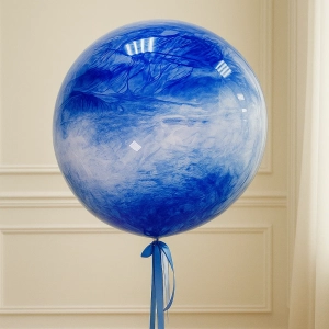 Авторский шар с акриловой краской