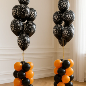 Фонтан из шаров «Черепа» 2шт