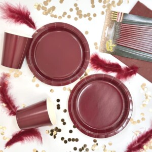 Набор праздничной посуды "Бордо" фото 1