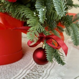 Букет с нобилисом и розой "Ароматный Новый год" фото 3