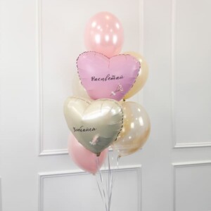 Фонтан из шаров "Улыбайся" фото 1