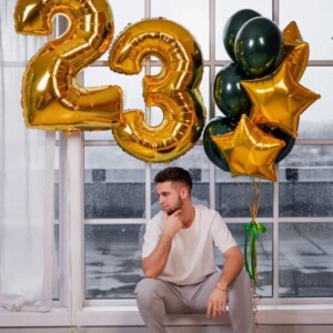 Шары с 23 февраля "Мужчине"