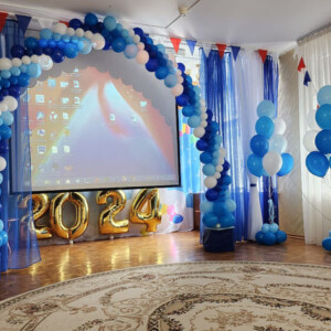 Оформление детского сада "Роскошный синий" фото 2